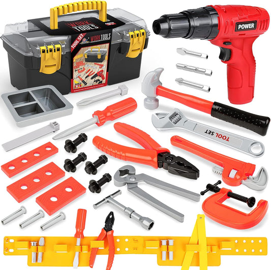 Kit de construction électrique avec outils