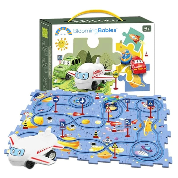 PuzzleRacer™ Circuit de voiture pour Enfants